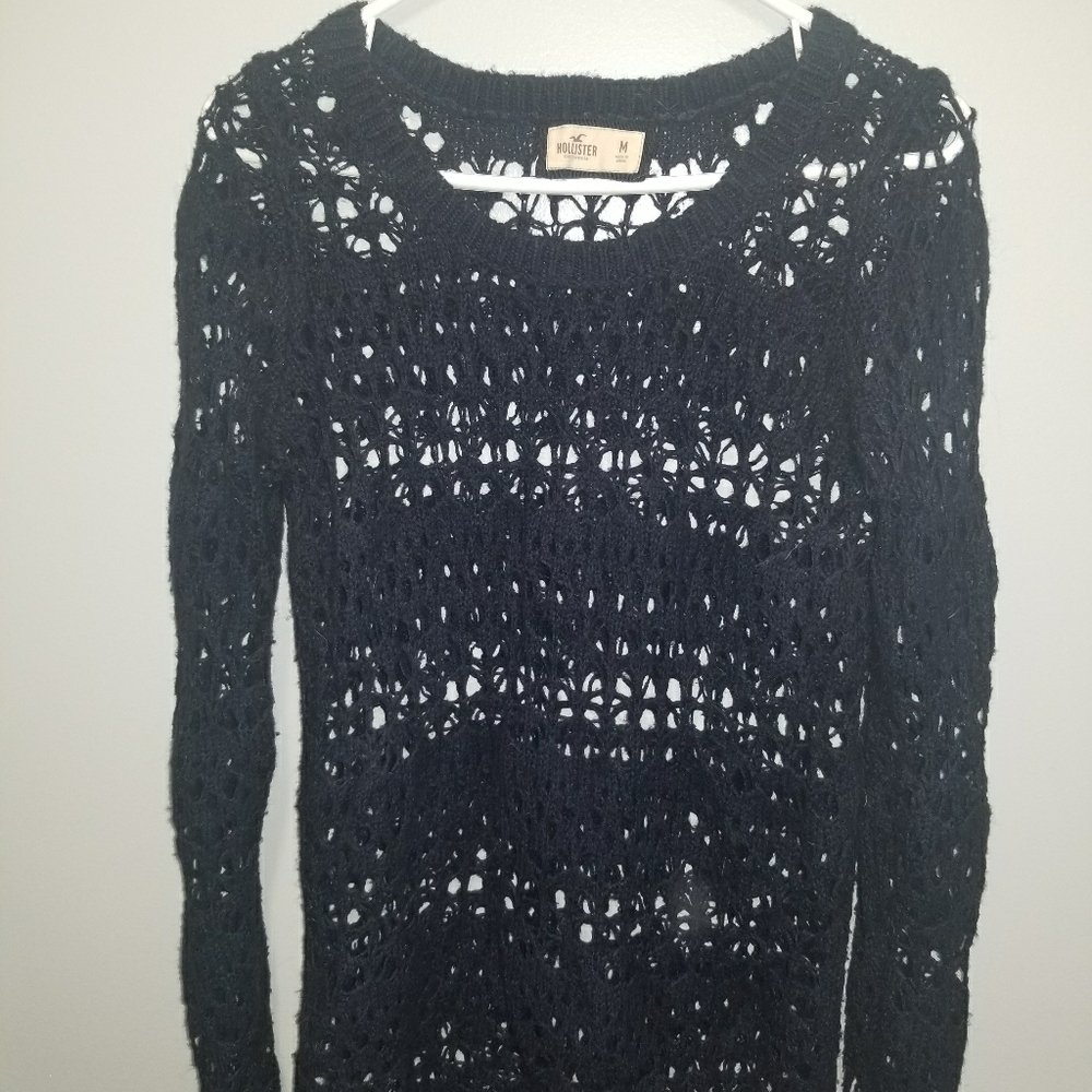 Hollister open knit sweater